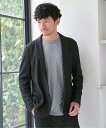 IKKA LOUNGE 【セットアップ対応】GOKU楽ワークハニカムデニムジャケット イッカ ジャケット・アウター テーラードジャケット・ブレザー ブルー ブラック【送料無料】