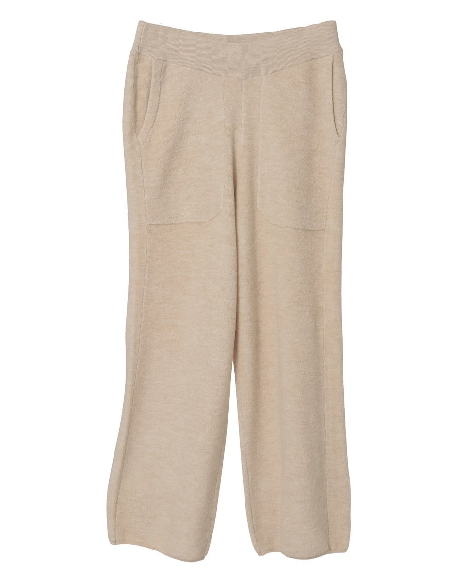 PLAIN PEOPLE BONDパイルニットパンツ プレインピープル パンツ その他のパンツ グレー
