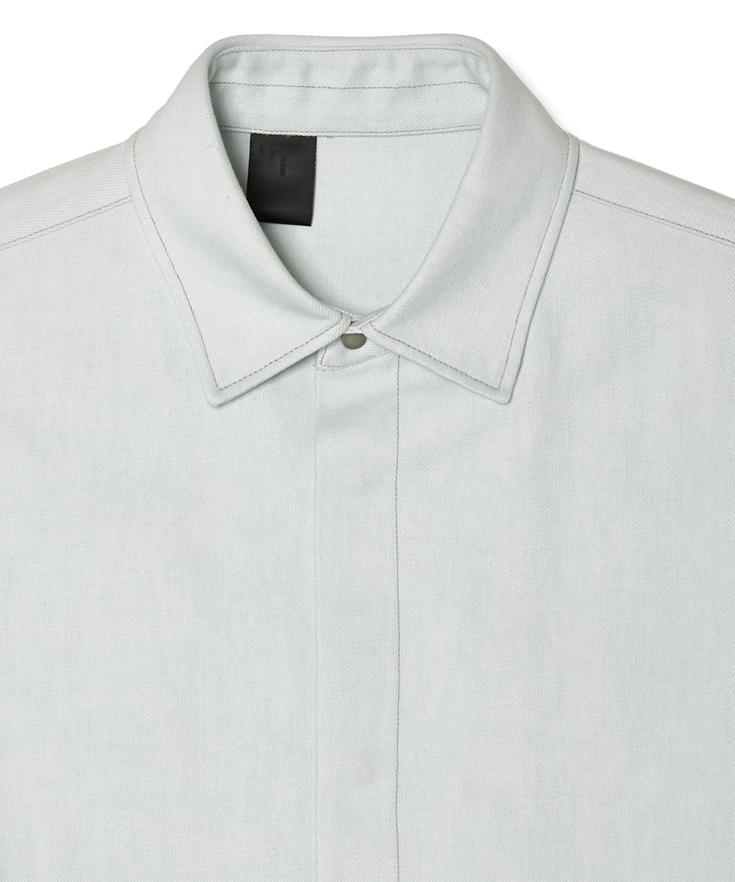 SHIRT BLOUSON エヌ．ハリウッド トップス シャツ・ブラウス ブラック ブルー
