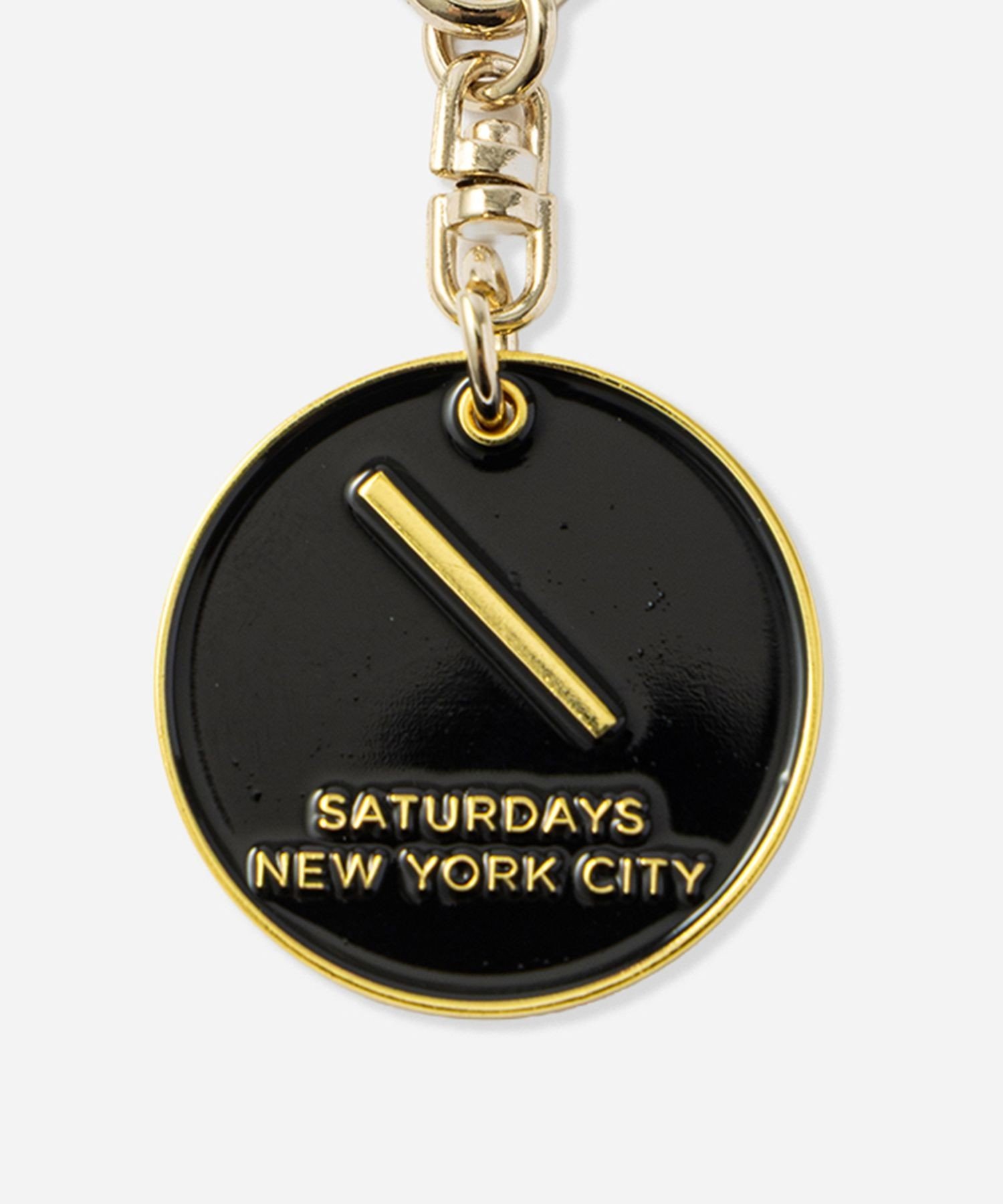Saturdays NYC SNYC Coin Keychain サタデーズ　ニューヨークシティ ファッション雑貨 チャーム・キーチェーン グリーン ブラック