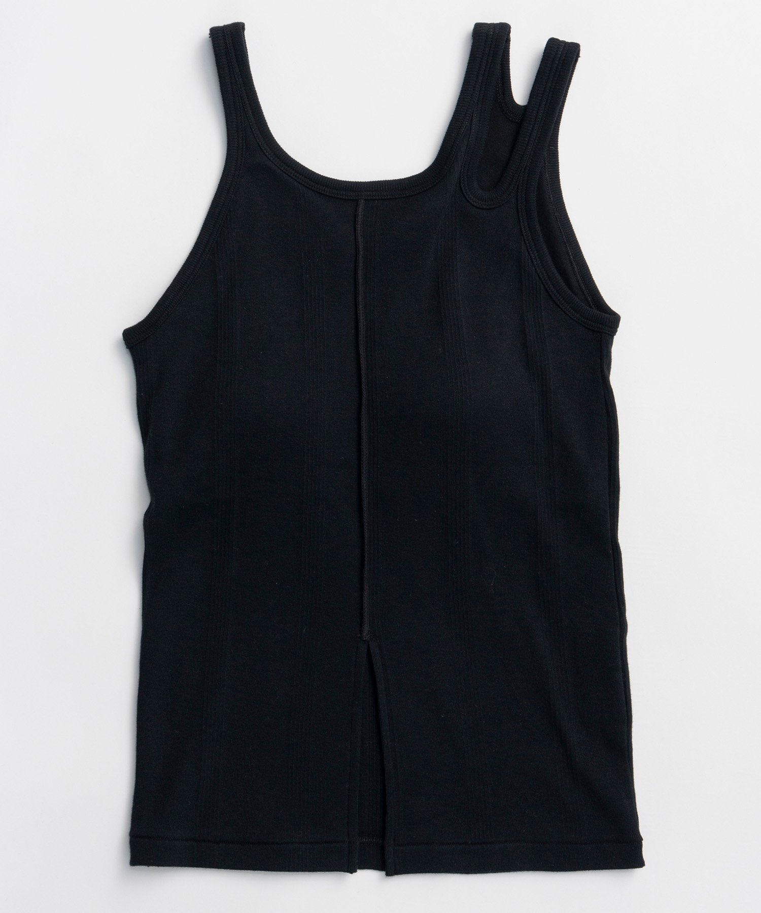 MAISON SPECIAL 【Miller*MAISON SPECIAL】コラボヘムスリット メゾンスペシャル トップス ノースリーブ・タンクトップ イエロー ブラック ホワイト【送料無料】