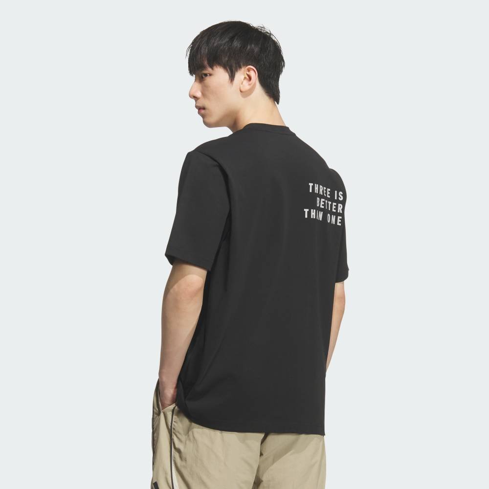【SALE／20%OFF】adidas 【公式】アディダス adidas 返品可 ブランドラブ ルーズフィット ヘビー シングルジャージー半袖Tシャツ アディダス トップス カットソー・Tシャツ ブラック【送料無料】