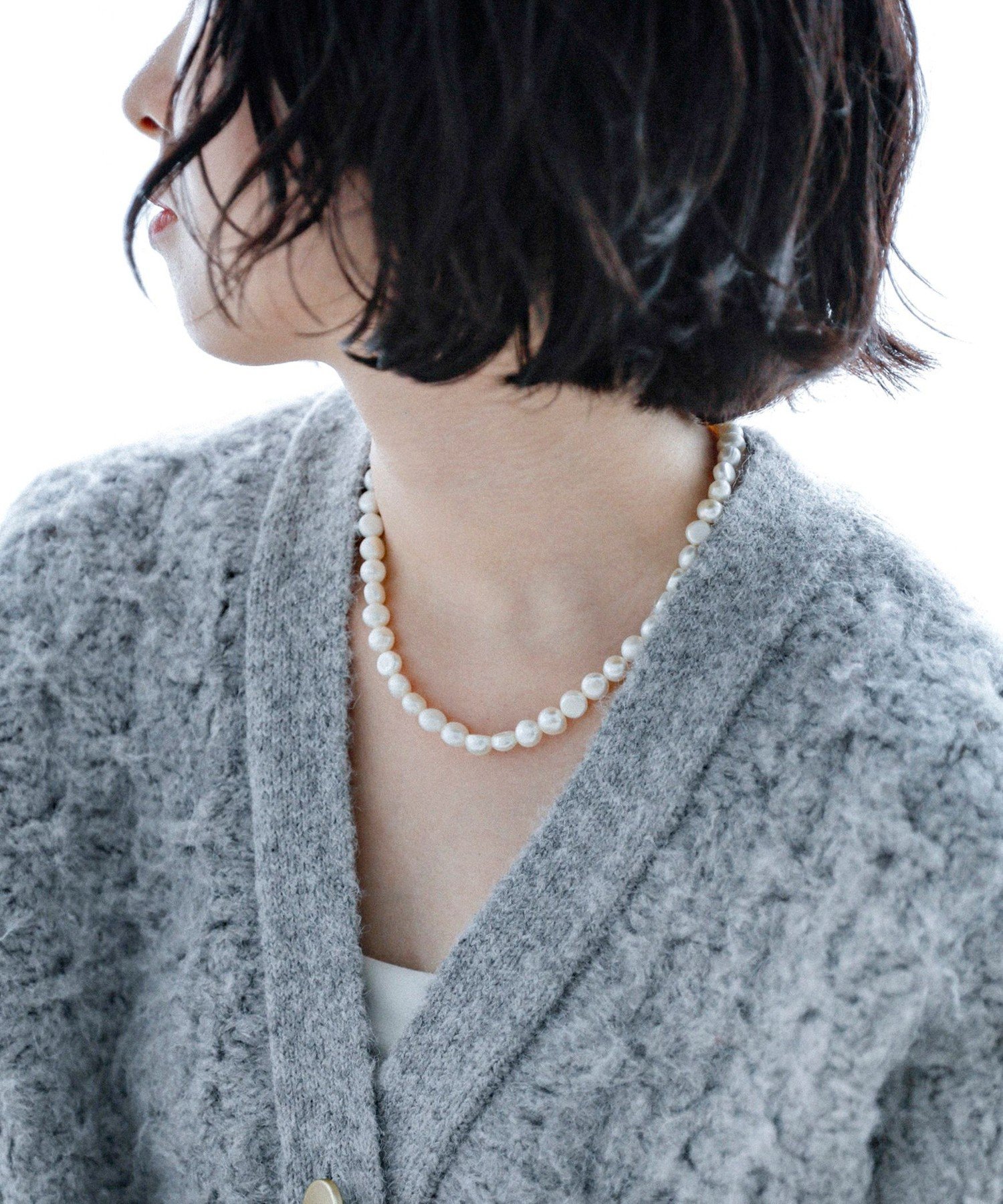 quaranciel quaranciel: 淡水 パール ネックレス シップス アクセサリー・腕時計 ネックレス【送料無料】