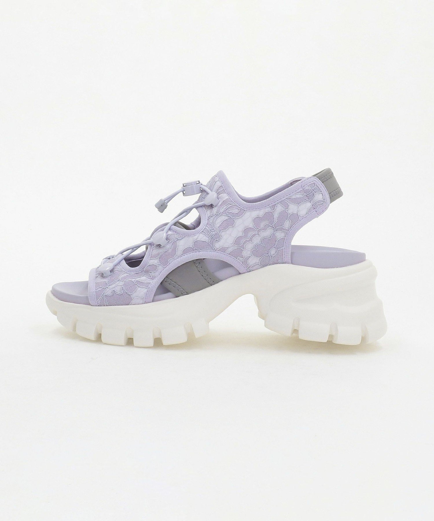 SY UNITED ARROWS ＜SY＞レースアップ ネオプレーンサンダル70↑ オデット エ オディール シューズ・靴 サンダル ブラック ブルー