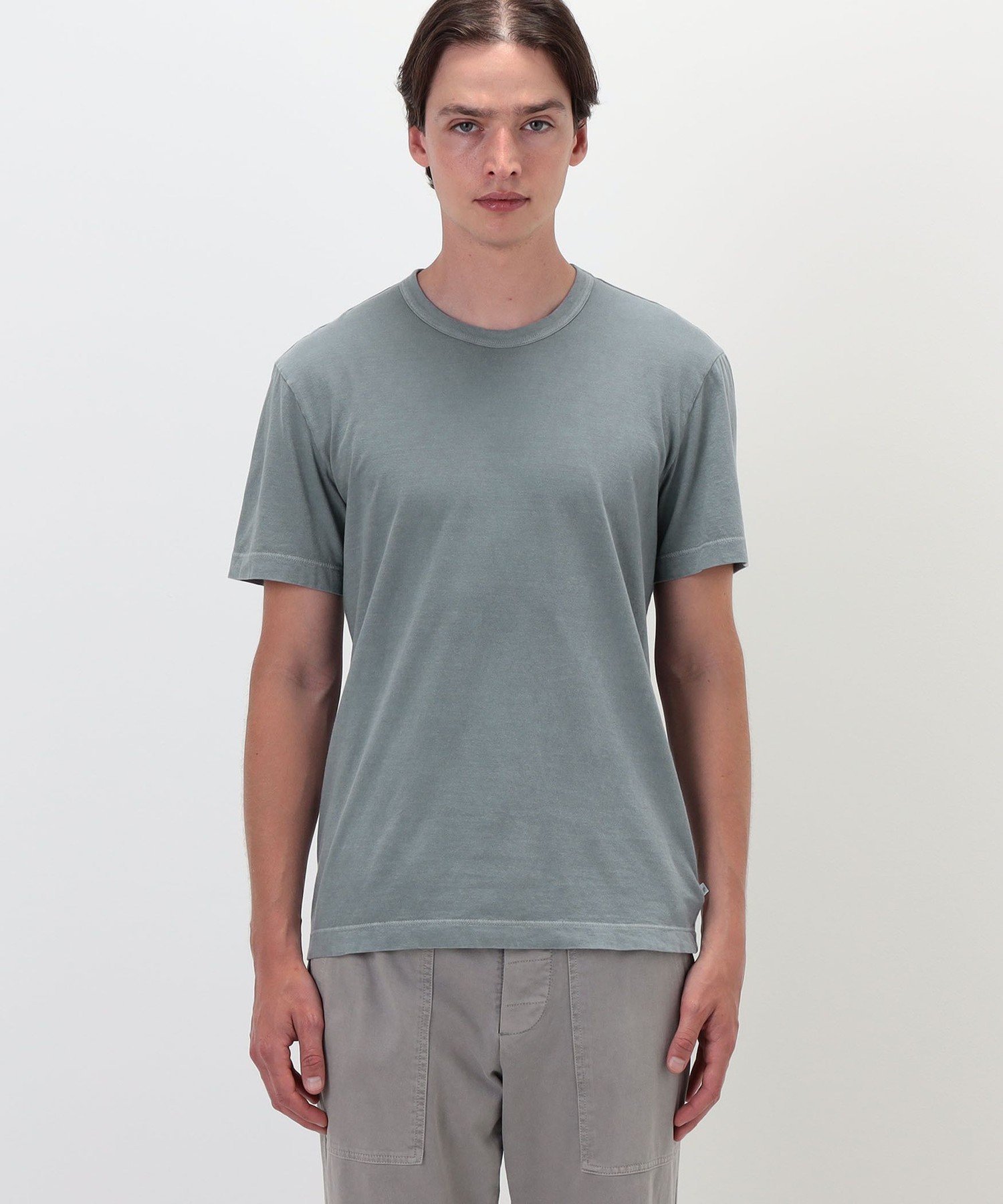 コットンジャージー ラウンジ Tシャツ MLJ3311 トゥモローランド トップス カットソー・Tシャツ グレー