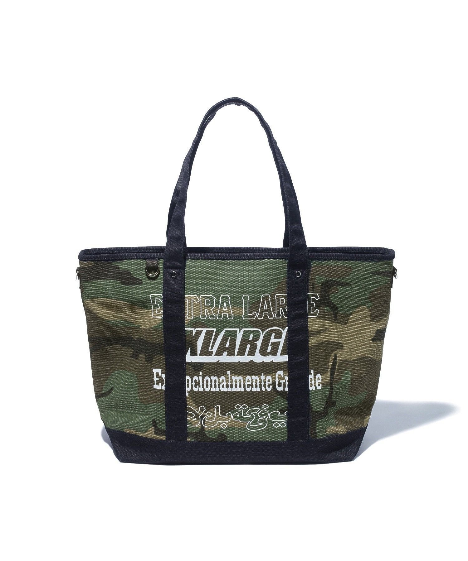 MULTI LOGO TOTE BAG エクストララージ バッグ その他のバッグ ホワイト ブラック