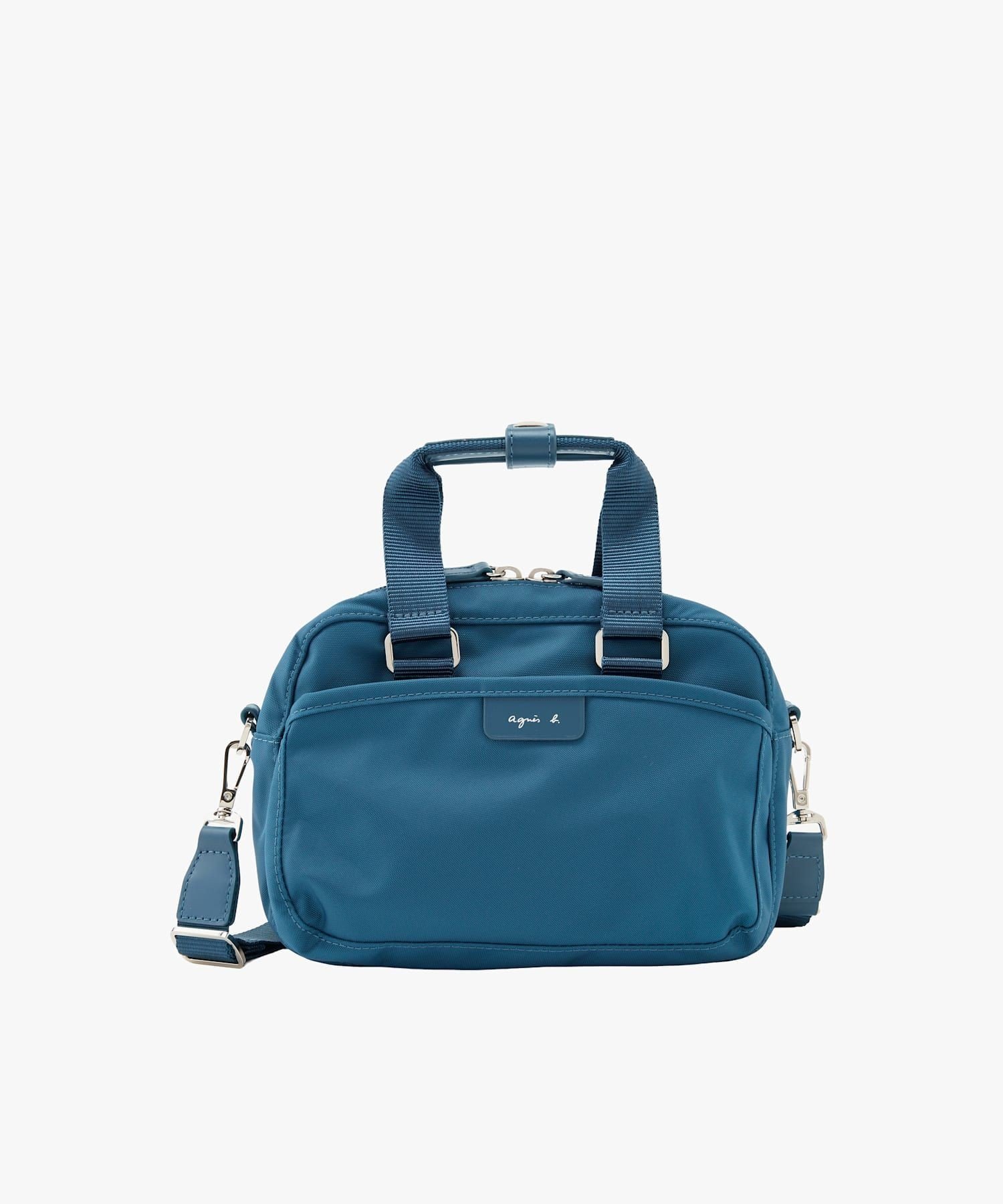 agnes b. VOYAGE ナイロン 2way ミニ ショルダー "My bag" RAT01-13 アニエスベー バッグ ショルダーバッグ グリーン【送料無料】