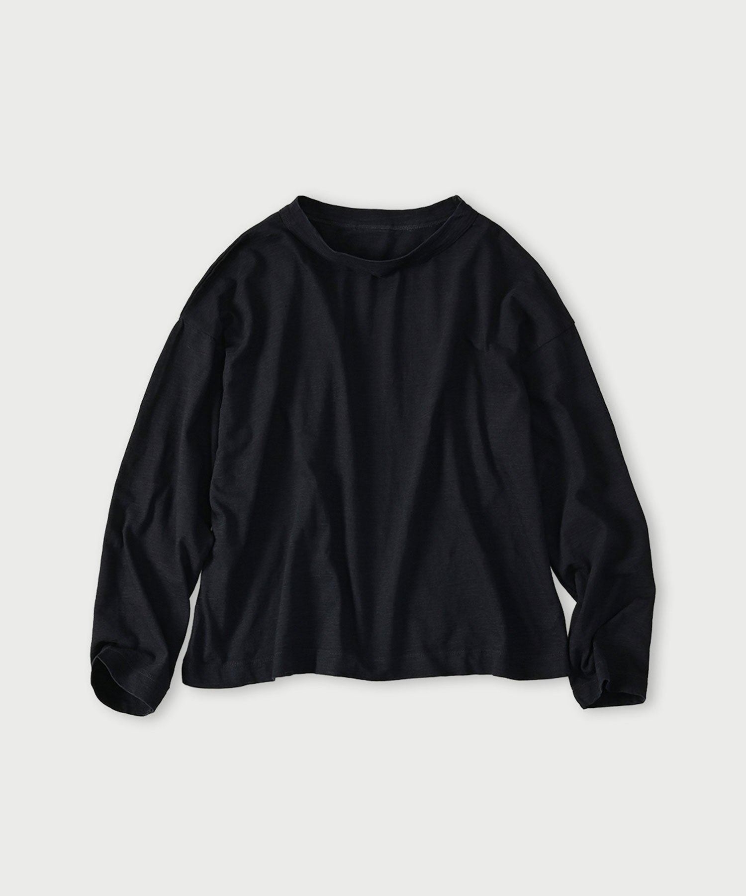 45R 天竺のM比女Tシャツ(インディゴ 濃) フォーティファイブアール トップス カットソー・Tシャツ