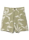 【SALE/60%OFF】SEAGREEN 【タトラス公式店】LEAF JQ SHORTS タトラスコンセプトストア パンツ その他のパンツ カーキグリーン イエロー【送料無料】