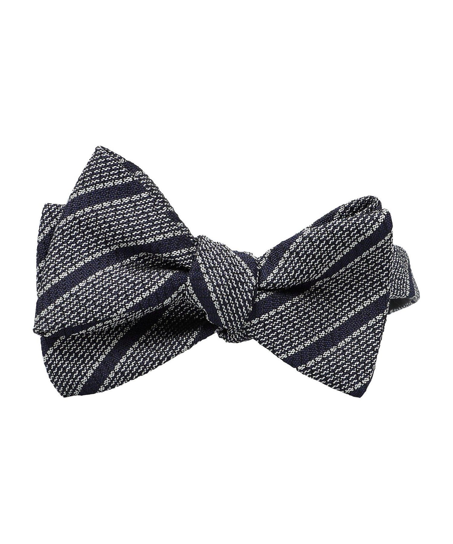 【SALE／40%OFF】SHIPS MEN Puccini: フォーマル レジメンタルストライプ 蝶ネクタイ シップス スーツ・フォーマル ネクタイ・蝶ネクタイ グレー ブルー【送料無料】