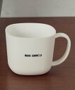 MONO COMME CA マグカップ コムサイズム 食器・調理器具・キッチン用品 カトラリー ホワイト ブラック