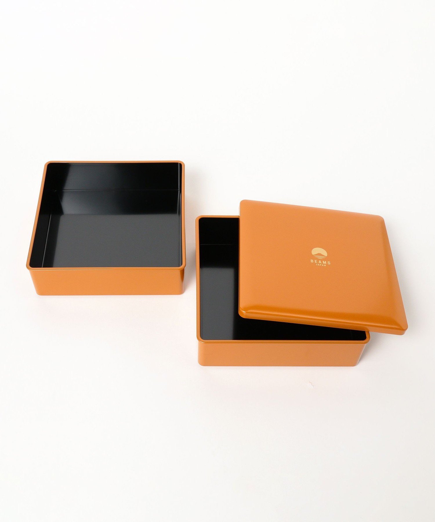 BEAMS JAPAN 【別注】越前漆器 お重 二段 橙 ビームス ジャパン 食器・調理器具・キッチン用品 その他の食器・調理器具・キッチン用品【送料無料】 stylife-14922269 Rakuten Fashion サンプル画像3
