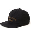 Schott STITCH EMB 6P CAP/刺繍 6パネルキャップ ショット 帽子 その他の帽子 グレー ブラック【送料無料】