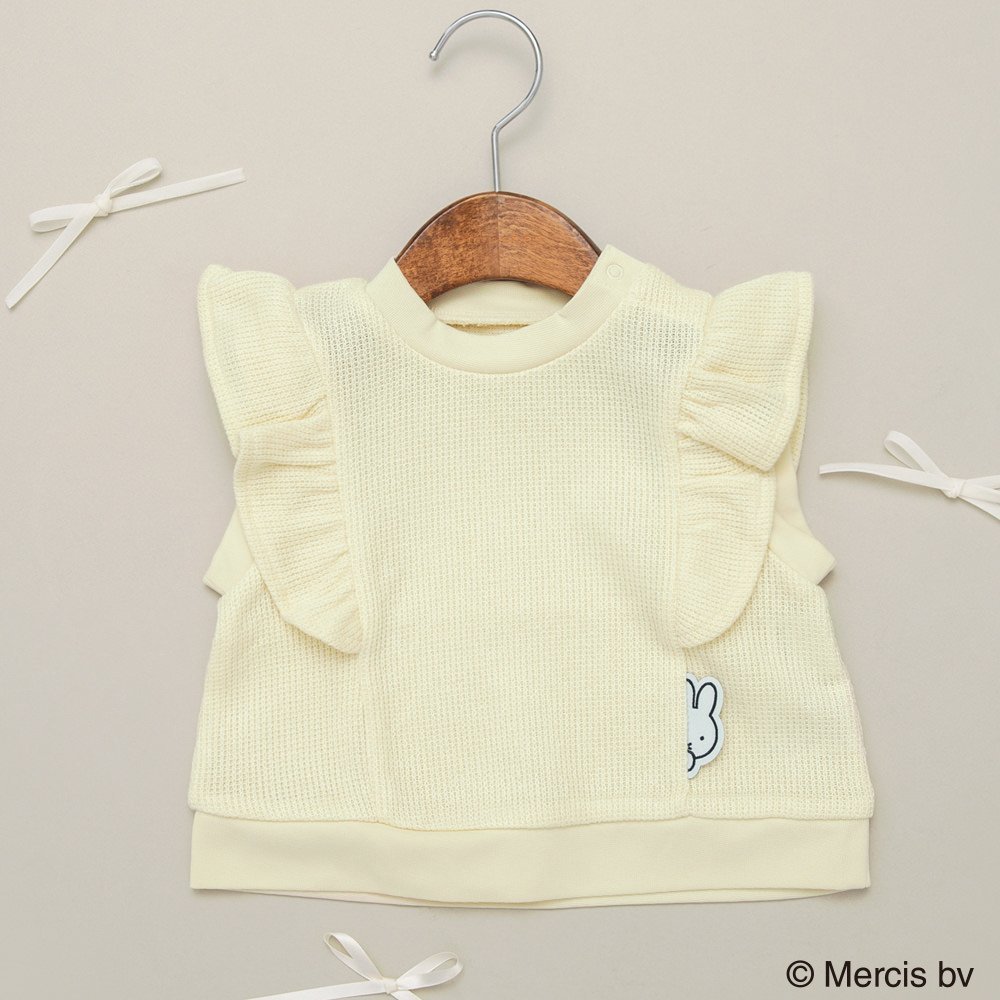 【SALE／10%OFF】branshes 【miffy/ミッフィー】ニットベスト ブランシェス マタニティウェア・ベビー用品 その他のベビーグッズ ホワイト 2