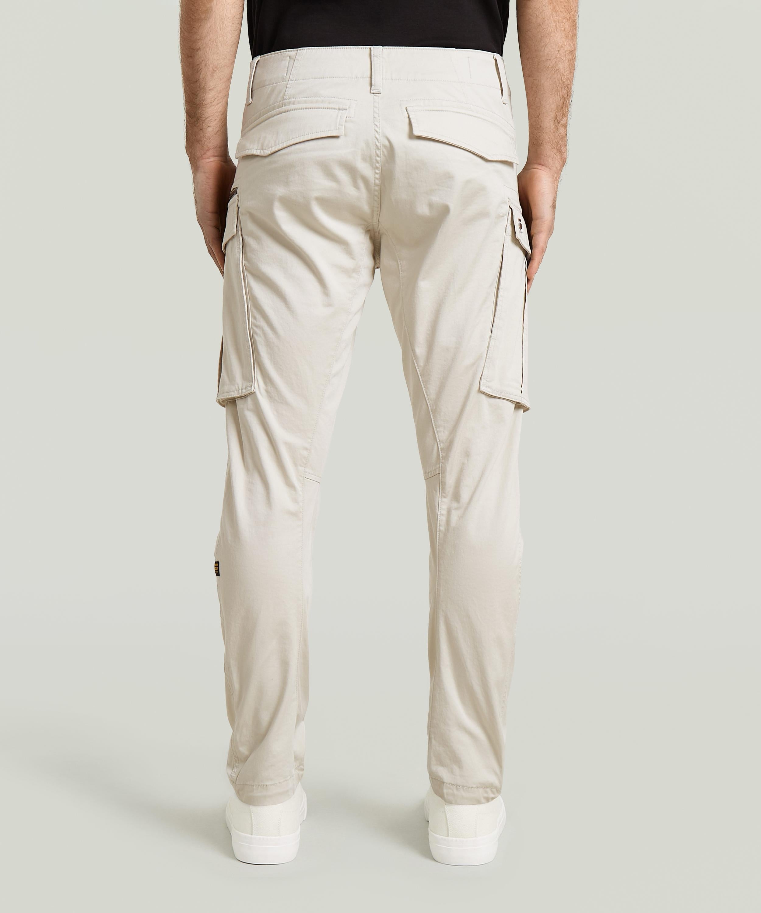 【公式ショップ】ROVIC ZIP 3D REGULAR TAPERED PANTS/立体裁断レギュラーテーパードカーゴパンツ ジースターロゥ パンツ カーゴパンツ ベージュ