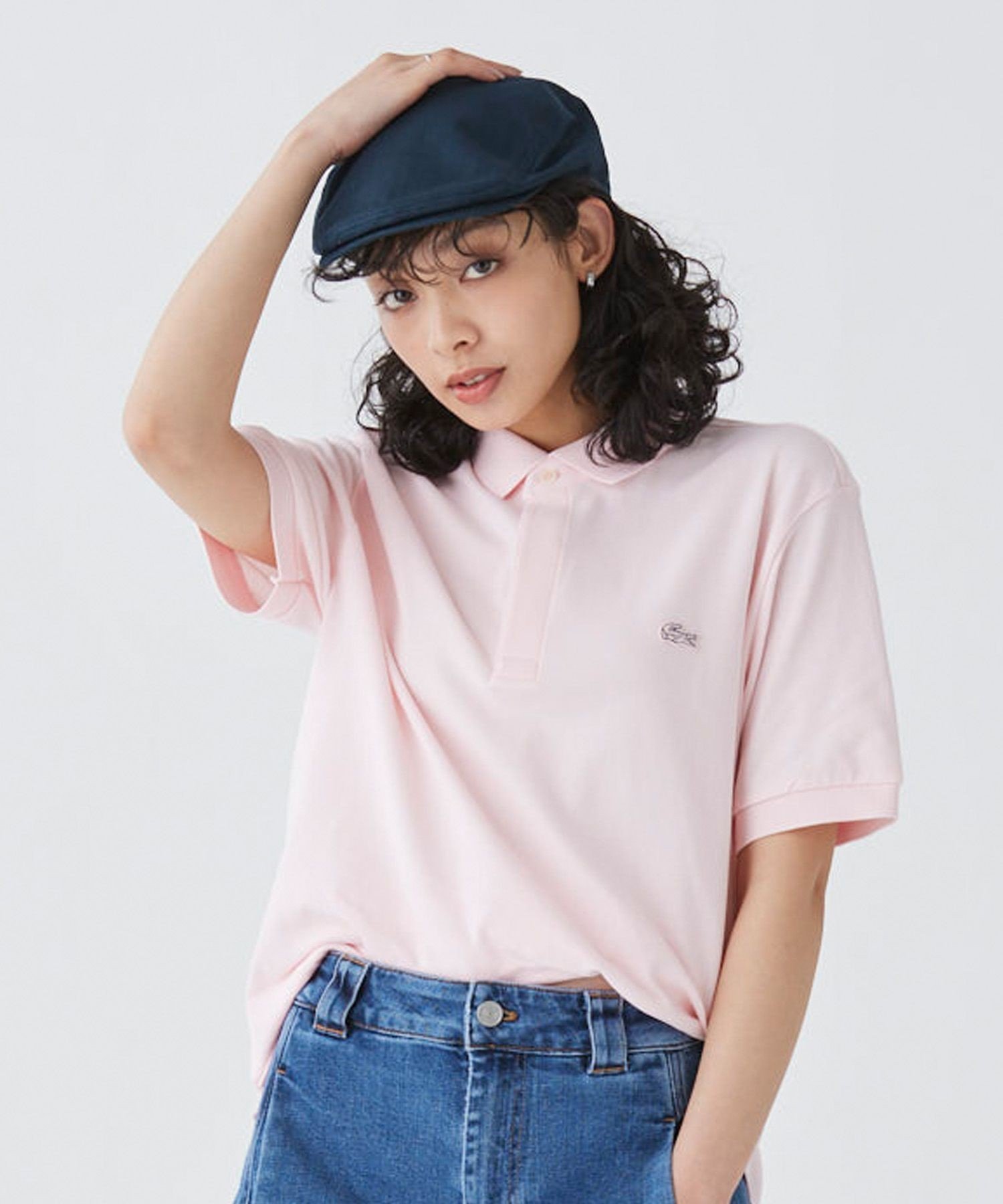 ブランドハンチング（メンズ） LACOSTE ベーシックコットンハンチング ラコステ 帽子 ハンチング・ベレー帽 ネイビー ホワイト ベージュ ブラック【送料無料】