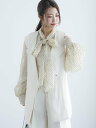 【SALE／40 OFF】Te chichi 【松井愛莉着用】シャイニーダブルジレ(セットアップ可) テチチ ジャケット アウター ダウンジャケット ダウンベスト ホワイト イエロー【送料無料】