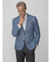 【SALE/30%OFF】Aquascutum MEN Sax Blue Melange Jersey Jacket アクアスキュータム ジャケット・アウター テーラードジャケット・ブレザー ブルー【送料無料】