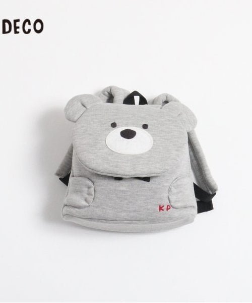 【SALE／50%OFF】KP KPDECO(ケーピーデコ)クマモチーフリュック ナルミヤオンライン ファッション雑貨 その他のファッション雑貨 ホワイトの商品画像 2