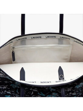 【SALE/30%OFF】LACOSTE L.12.12 CONCEPT FANTAISIE ハワイアンテキスタイルジップトートバッグ ラコステ バッグ トートバッグ ブルー【送料無料】