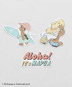 Kahiko 【カヒコ】3セットステッカー【ALOHA MAPUA】 アミナコレクション 文房具 ペン・インク レッド