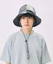 CA4LA BW PATCHY PARASOL カシラ 帽子 ハット ブラウン ブラック【送料無料】