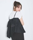 【SALE/10%OFF】INGNI INGNI/(W)2Wayリボンデニムキャミ イング トップス キャミソール ブルー ブラック