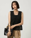 【SALE/50%OFF】UNITED ARROWS green label relaxing レース ベスト ユナイテッドアローズ グリーンレーベルリラクシン...