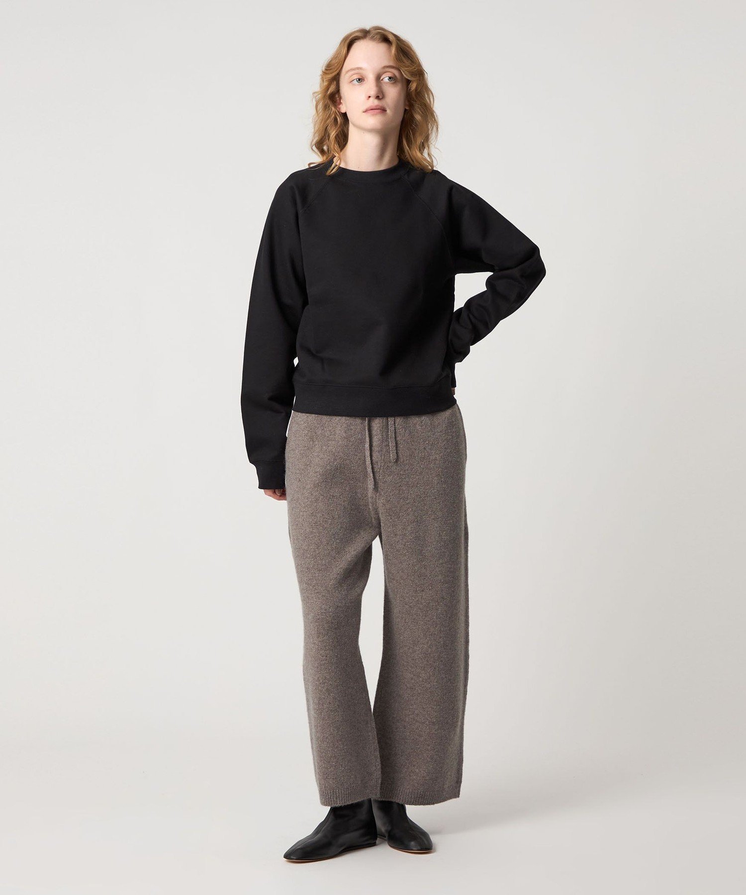 Steven Alan ＜Steven Alan＞メランジ ウール ニットパンツ ユナイテッドアローズ アウトレット パンツ その他のパンツ ネイビー
