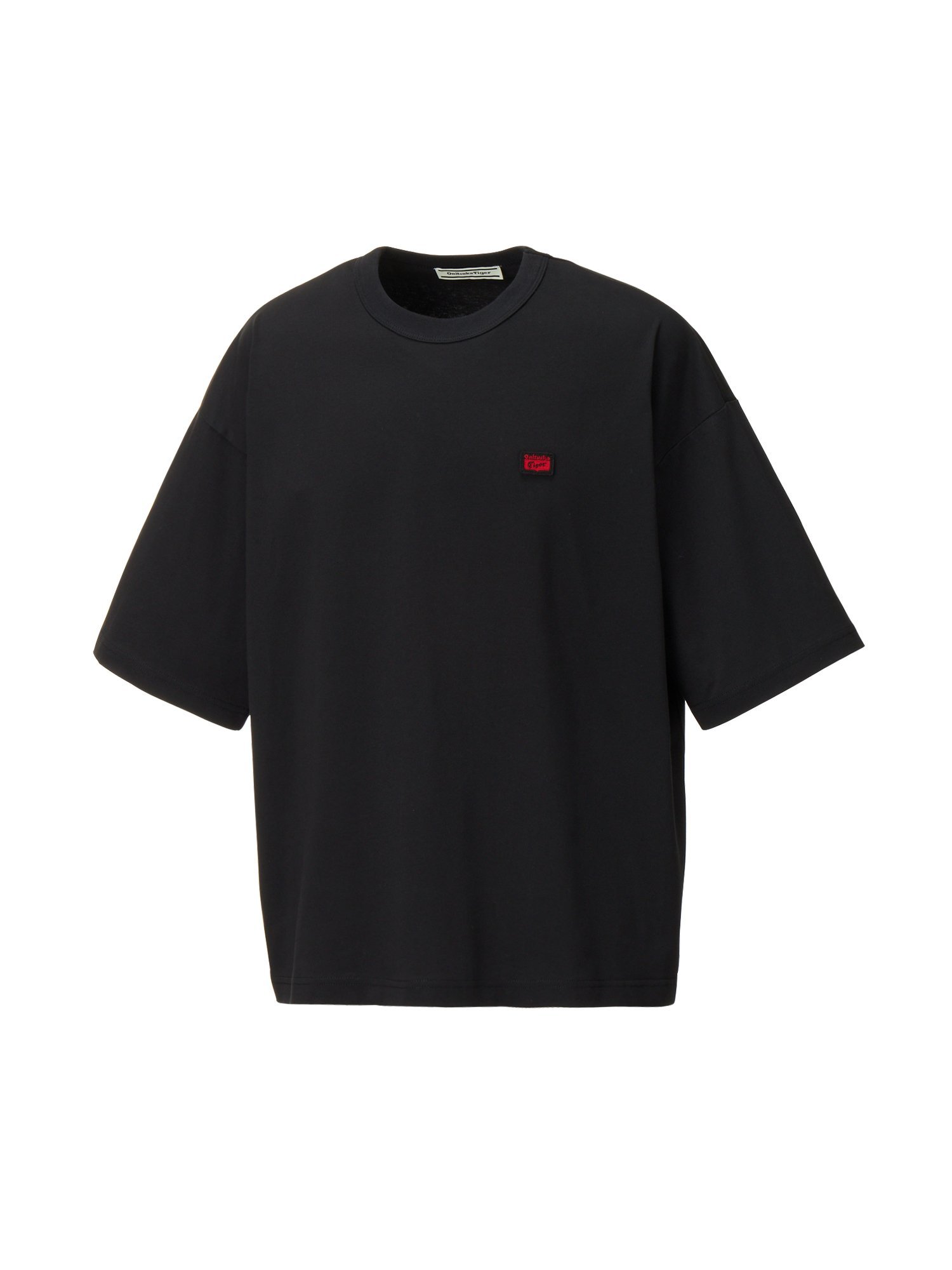 【公式ショップ】SS TEE オニツカタイガー トップス カットソー・Tシャツ ブラック ホワイト