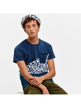 【SALE/40%OFF】AIGLE ラズ Tシャツ エーグル カットソー Tシャツ ブルー【送料無料】