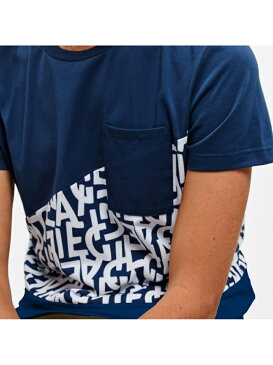【SALE/40%OFF】AIGLE ラズ Tシャツ エーグル カットソー Tシャツ ブルー【送料無料】