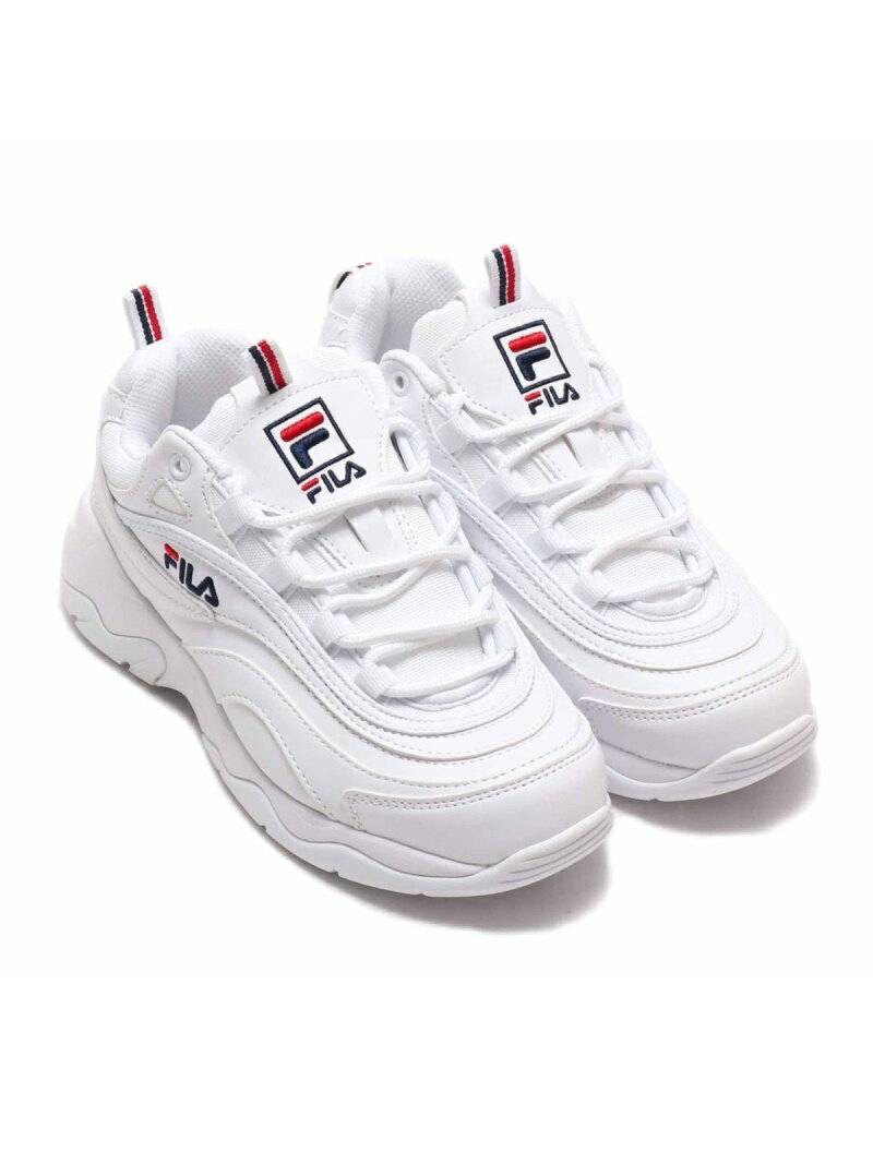 【SALE／10%OFF】FILA FILA FILA Ray ST アトモスピンク シューズ スニーカー/スリッポン ホワイト【送料無料】