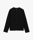 agnes b. HOMME J000 CARDIGAN カーディガンプレッション アニエスベー ニット カーディガン ブラック【送料無料】