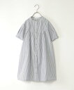 【SALE/50%OFF】ikka 前開きシャツワンピース(120~160cm) イッカ スカート その他のスカート グリーン ネイビー