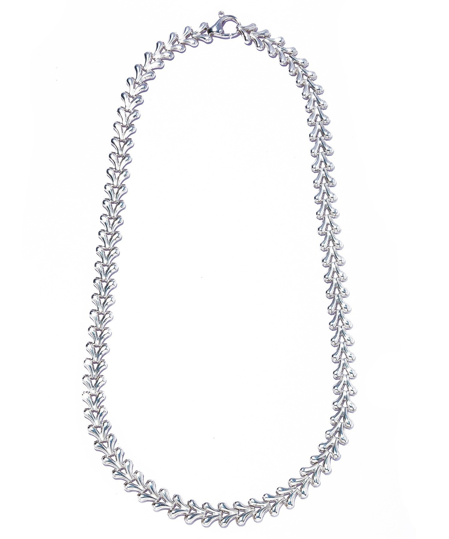 quip queint quip queint/herringbone M necklace ヘリンボーン ネックレス セットアップセブン アクセサリー・腕時計 ネックレス ブラック【送料無料】