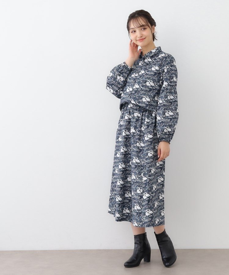 【SALE／60%OFF】LAURA ASHLEY 【WEB限定/M-LL3サイズ/コットン100%/上下セット/袖...