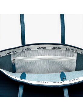 【SALE/30%OFF】LACOSTE L.12.12 CONCEPT FANTAISIE ピンボーダートートバッグ ラコステ バッグ トートバッグ ブルー ピンク【送料無料】