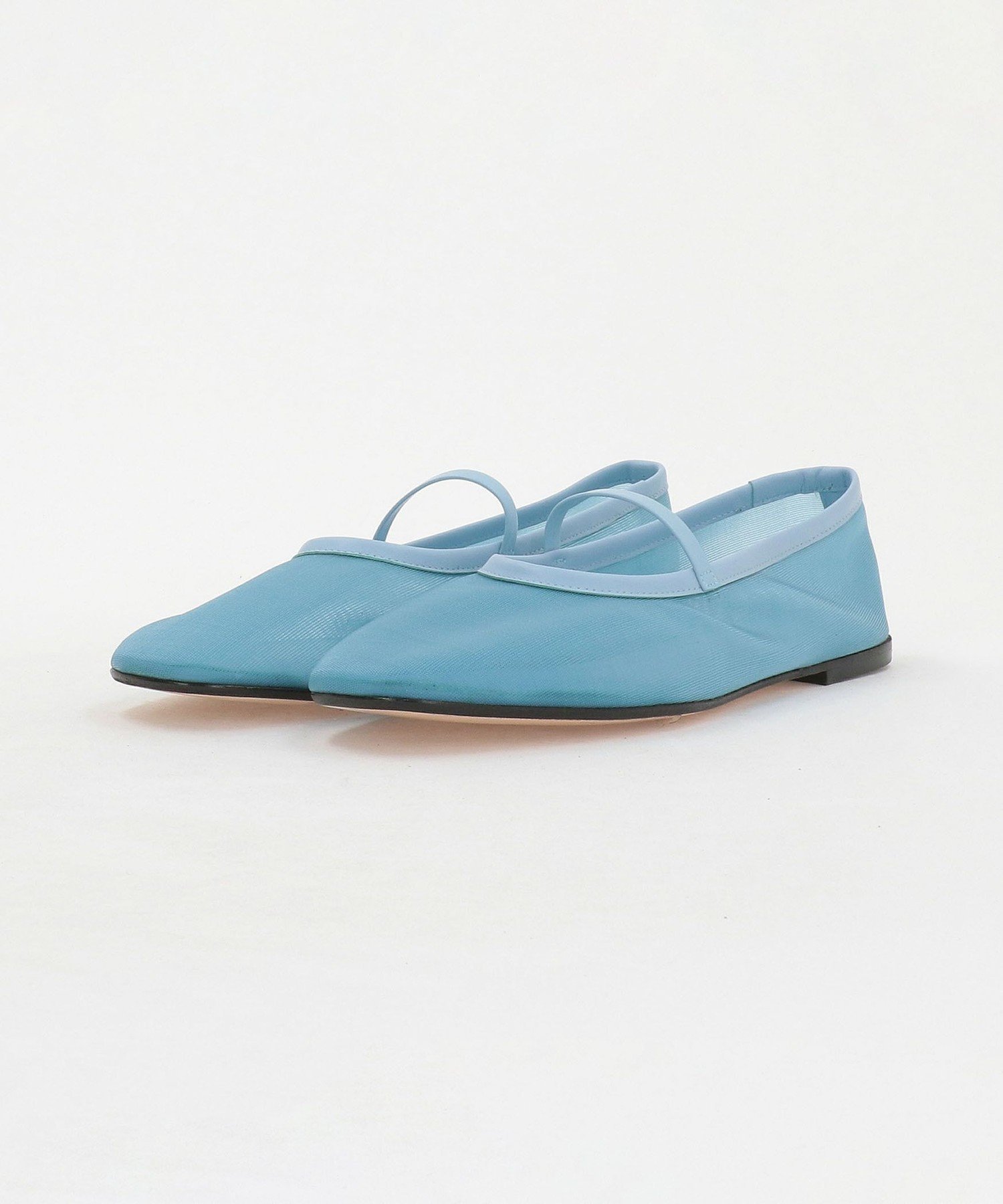＜PELLICO SUNNY＞チュール フラットシューズ＜ Select by EMMEL REFINES ＞ ユナイテッドアローズ グリーンレーベルリラクシング シューズ・靴 パンプス ブルー ブラック
