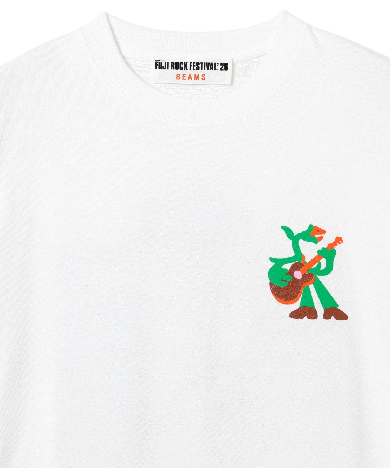 ＜WOMEN＞FUJI ROCK FESTIVAL'26 / Takahashi Ayumi / The Monster Band TEE ビームス ウイメン トップス カットソー・Tシャツ ホワイト