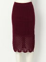 【SALE/50%OFF】SummerクロシェSK リップサービス スカート【RBA_S】【RBA_E】