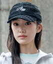 【SALE/20%OFF】algy ぽこぽこキャップ エフオーオンラインストア 帽子 その他の帽子 ブラック ホワイト