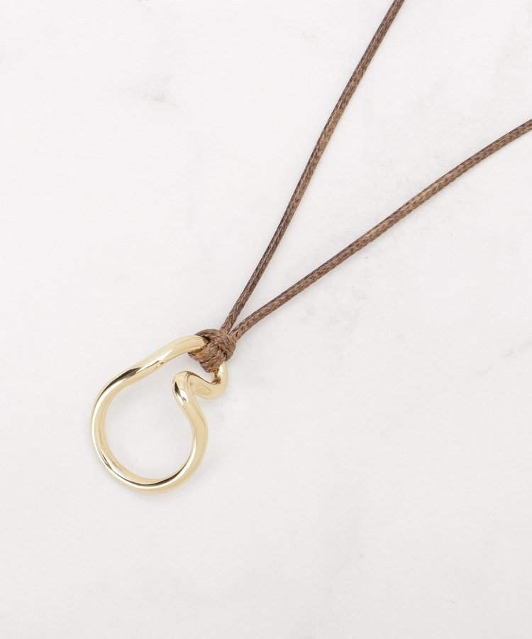 【SALE／10%OFF】Dessin メタルフレームコードネックレス デッサン アクセサリー・腕時計 ネックレス シルバー ゴールド