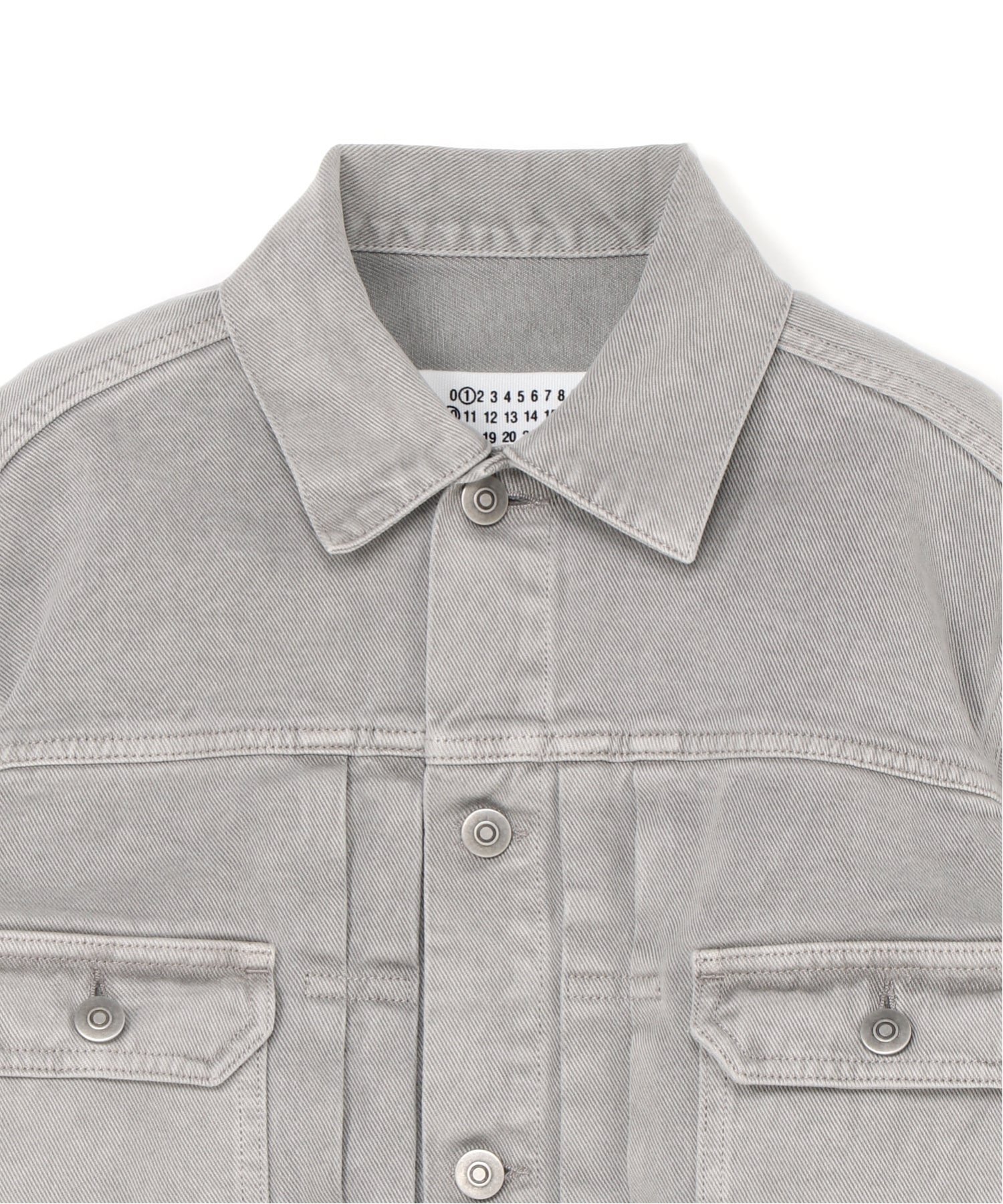 Maison Margiela デニムジャケット メゾンマルジェラ ジャケット・アウター デニムジャケット グレー【送料無料】