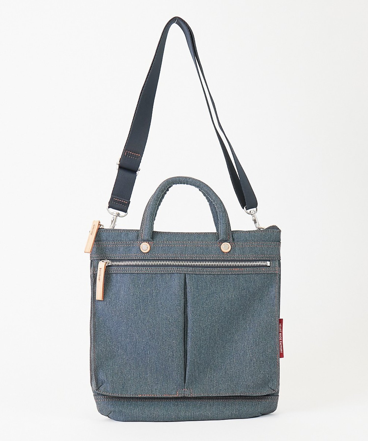 ABAHOUSE LASTWORD 【HandHARVEST】デニムバージョン ヘルメットBAG/ショルダーバッグF アバハウス バッグ ショルダーバッグ ネイビー【送料無料】