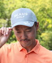 BEAMS GOLF ＜MEN＞BEAMS GOLF / タラッティ トラック キャップ ビームス ゴルフ 帽子 キャップ ベージュ ホワイト ブラック ネイビー【送料無料】