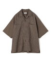 トゥモローランド 【SALE／30%OFF】TOMORROWLAND MEN ウールレーヨン ダブルポケットオープンカラーシャツ トゥモローランド トップス シャツ・ブラウス【送料無料】