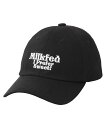 【SALE／30 OFF】MILKFED. I PREFER SWEET CAP ミルクフェド 帽子 キャップ ブラック ブルー ピンク