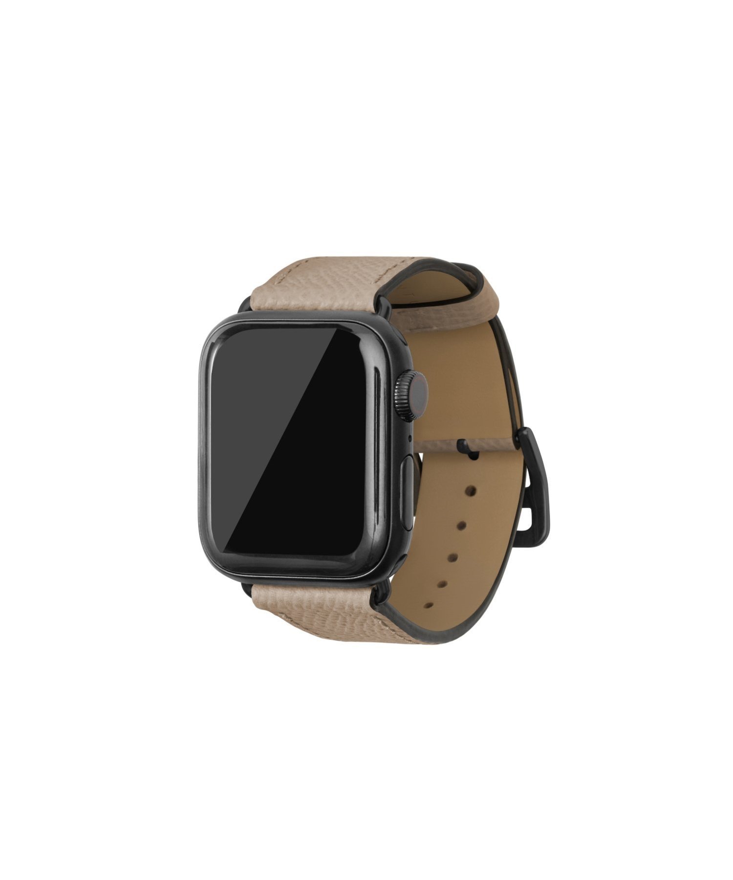BONAVENTURA ノブレッサ Apple Watch レザーバンド【38mm/40mm/41mm S/Mサイズ】 アダプター:ブラック ボナベンチュラ アクセサリー・腕時計 その他のアクセサリー・腕時計 ベージュ ブラック…
