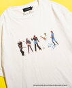 GLOSTER 【GOOD ROCK SPEED/グッドロックスピード】THE1975 / ROXY MUSIC 別注バンドTシャツ レーヨン混 フレディ アンド グロスター トップス カットソー Tシャツ ホワイト【送料無料】